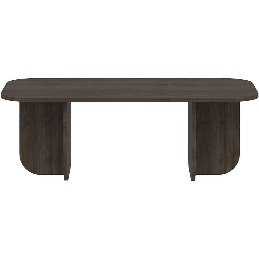 Salontisch Georis Braun Holz 120 cm - Farbe: Walnuss - Material: Holzwerkstoff - Salontisch