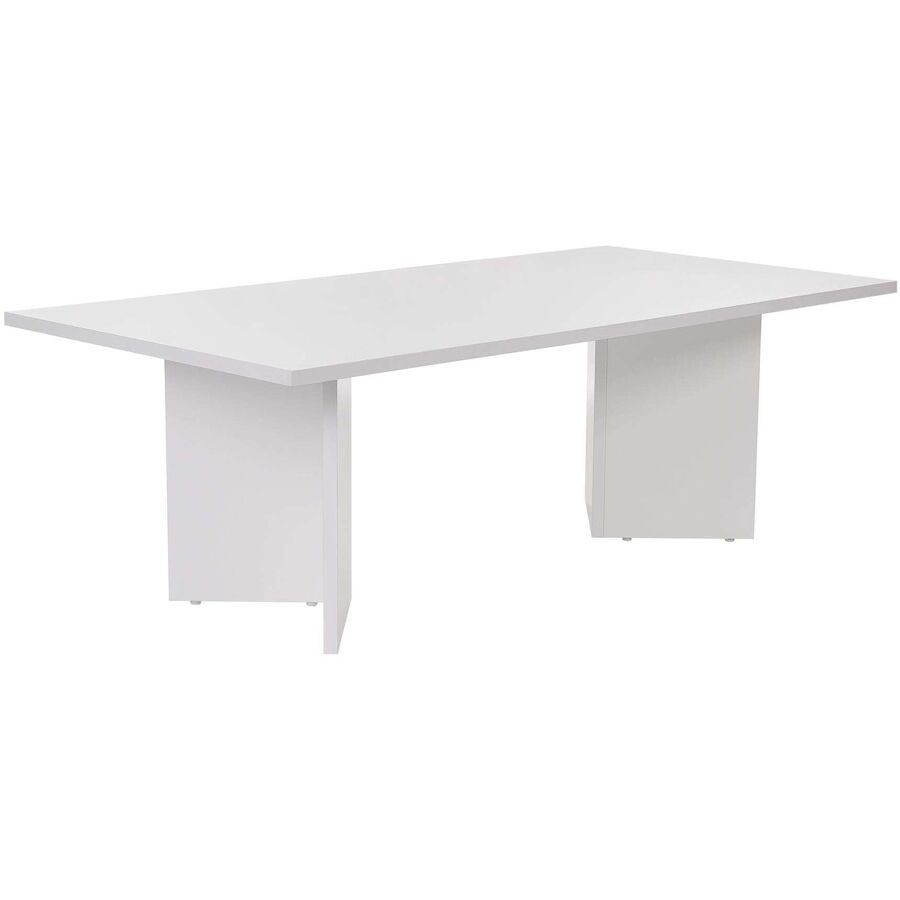 Salontisch Georis Weiss Holz 119 cm - Material: Holzwerkstoff - Salontisch