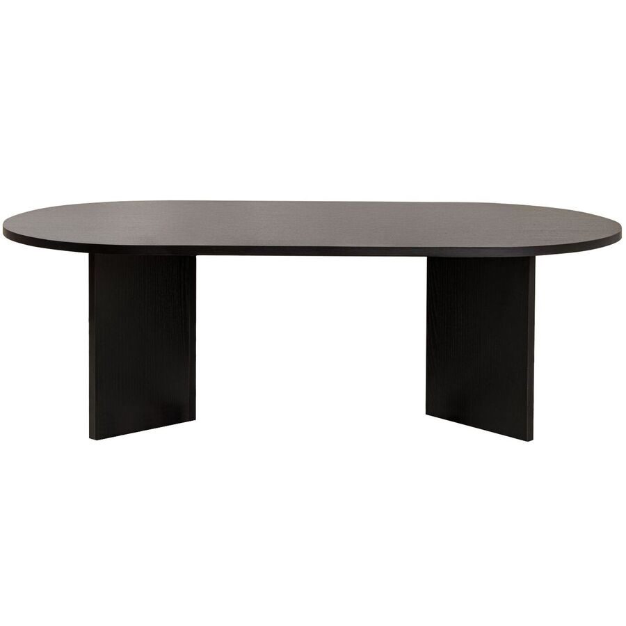 Salontisch Georis Schwarz Holz 119 cm - Material: Holzwerkstoff - Salontisch