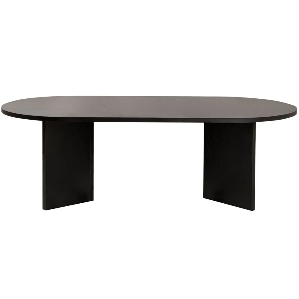 Salontisch Georis Schwarz Holz 119 cm - Material: Holzwerkstoff - Salontisch
