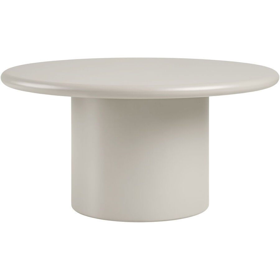 Salontisch Farado Beige MDF 80 cm - Farbe: sand - Salontisch