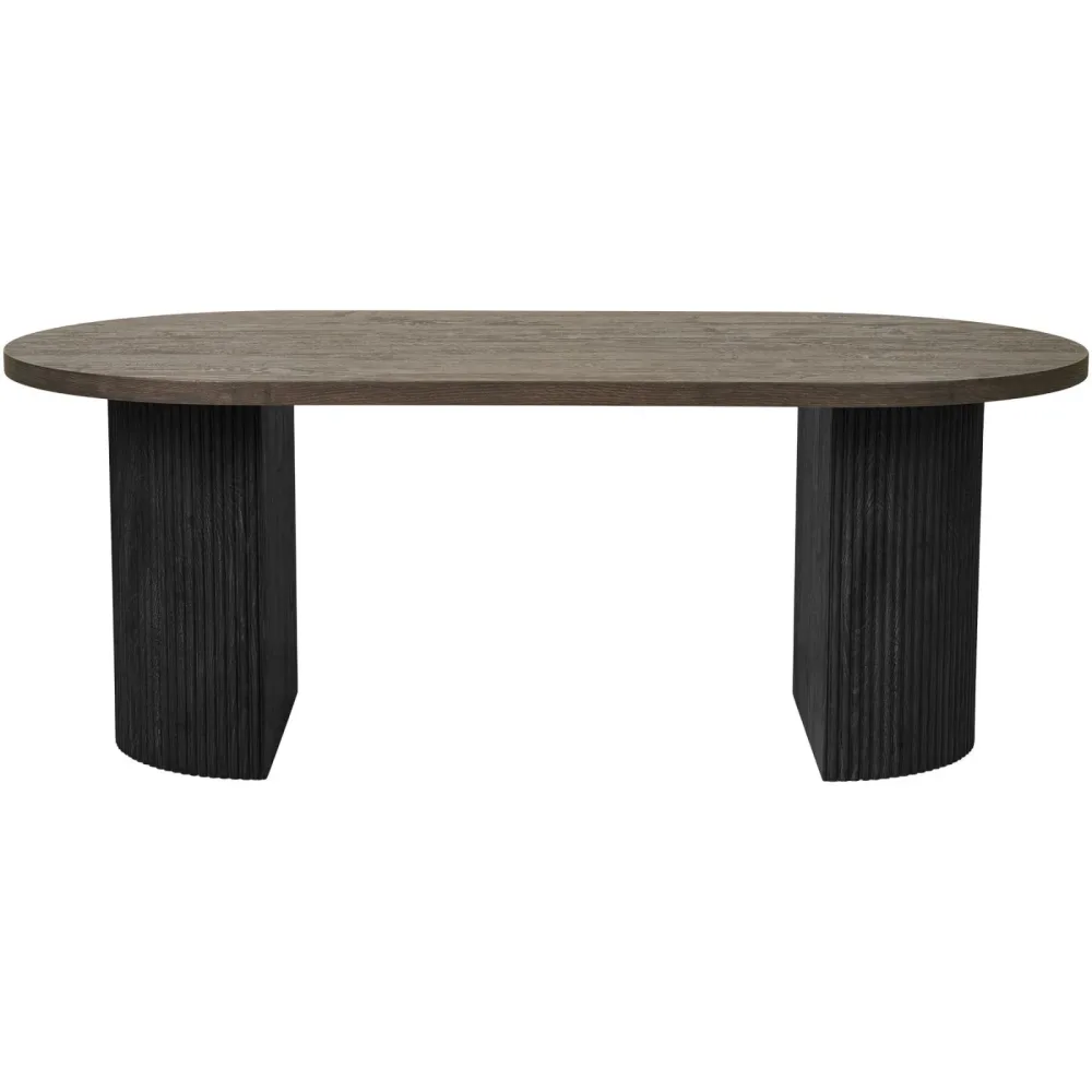 Salontisch Belaro Braun MDF/Papier 60 cm - Farbe: Dunkelbraun - Material: MDF, Dekorpapier - Salontisch