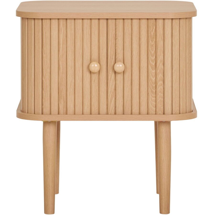 Beistelltisch Rimora Braun Holz 40 cm - Farbe: Nature - Material: MDF - Beistelltisch