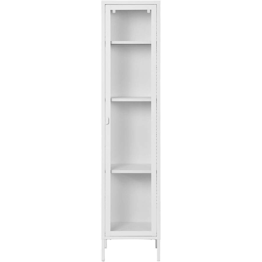Vitrine Soreva Weiss Stahl/Glas 40 cm 180 cm 35 cm - Vitrine