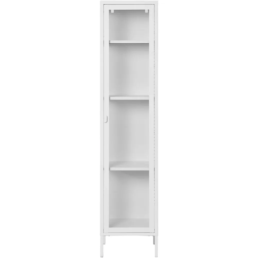Vitrine Soreva Weiss Stahl/Glas 40 cm 180 cm 35 cm - Vitrine