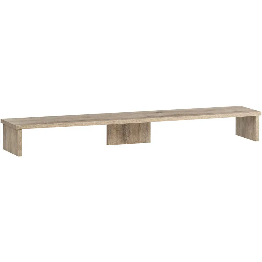 Aufsatzelement Neil Braun Holz 110 cm - Farbe: Wildeiche - Material: Holzwerkstoff - Aufsatzelement