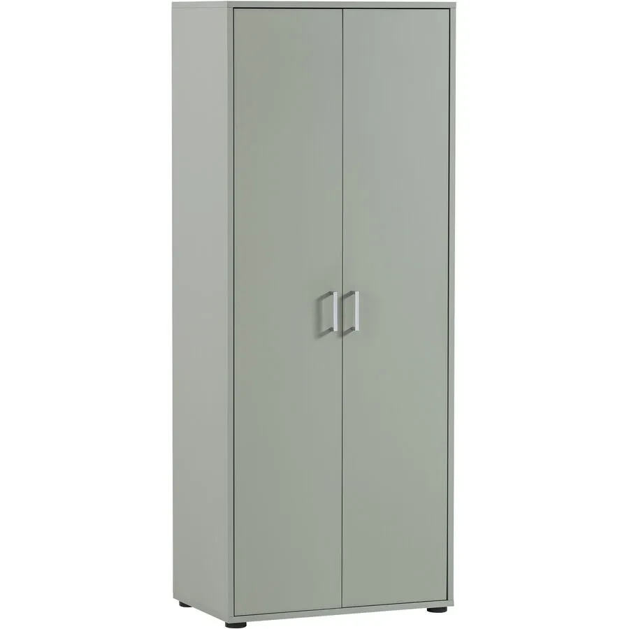 Aktenschrank Neil Grün Holz 65.1 cm 41 cm 163.6 cm - Material: Holzwerkstoff - Aktenschrank