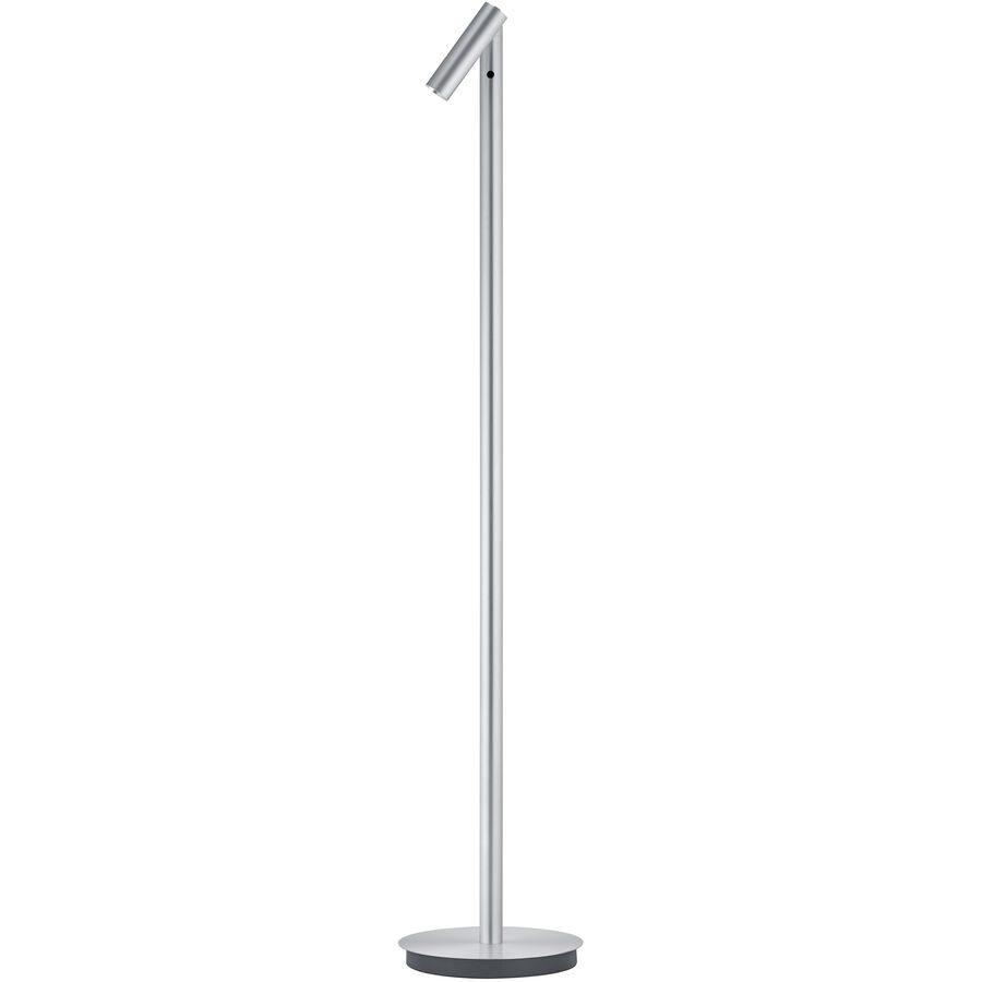 Designer-Stehlampe Bankamp POINT aluminium matt dimmbar H 125 cm - LED - Lichtfarbe: Extra warmweiss - Material: Aluminium/Stahl - Designer-Stehlampe-