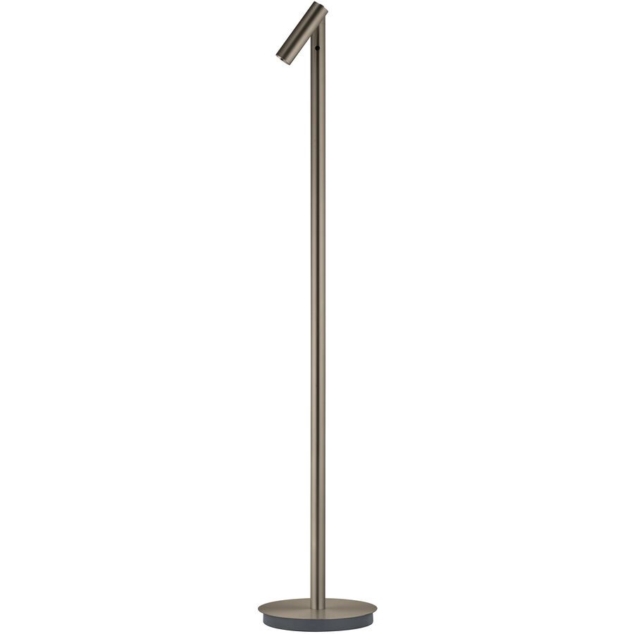 Designer-Stehlampe Bankamp POINT bronze dimmbar H 125 cm - LED - Lichtfarbe: Extra warmweiss - Material: Aluminium/Stahl - Designer-Stehlampe- LED