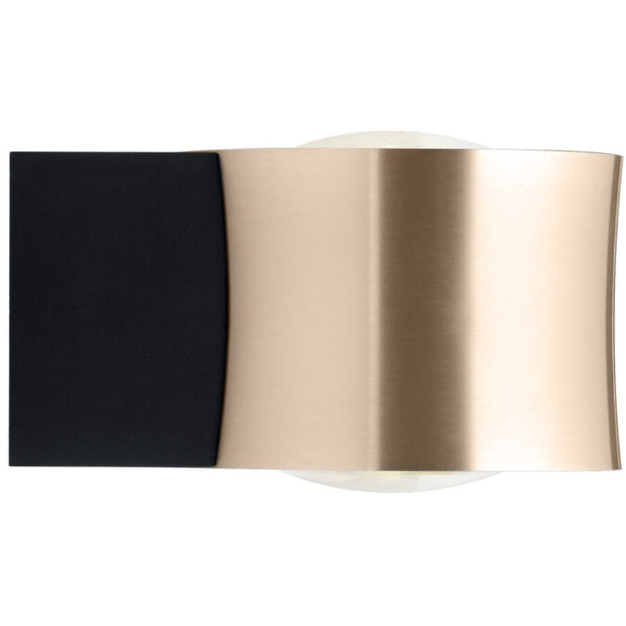 Designer-Wandlampe Bankamp Impulse Rose/Gold - Farbe: rosé gold - LED - Lichtfarbe: Extra warmweiss - Material: Aluminium/Stahl - Designer-Wandlampe-
