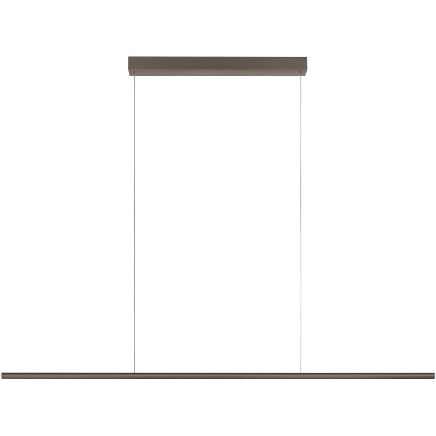 Designer-Pendellampe Bankamp Hexagon bronze 150 cm - LED - Lichtfarbe: Extra warmweiss - Material: Aluminium/Stahl - Designer-Pendellampe- LED