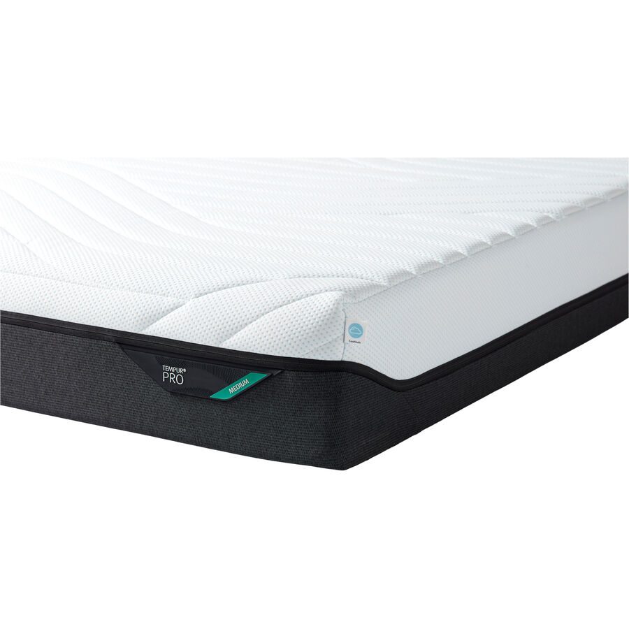 Matratze Tempur Cool Quilt Medium Weiss Schaumstoff/Stoff 100 x 200 cm - Material: Schaumstoff, Mischgewebe - Matratze