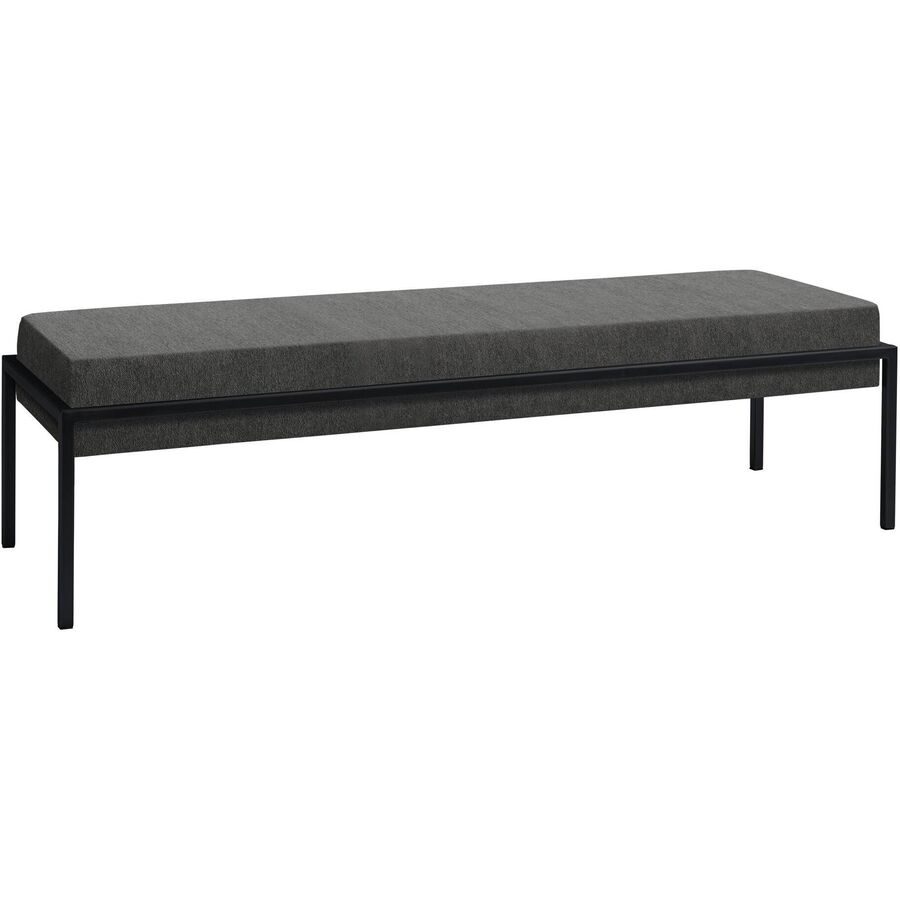 Hasena Bank Pato Grau Stoff 144 cm 38 cm - Farbe: Grey - Bank