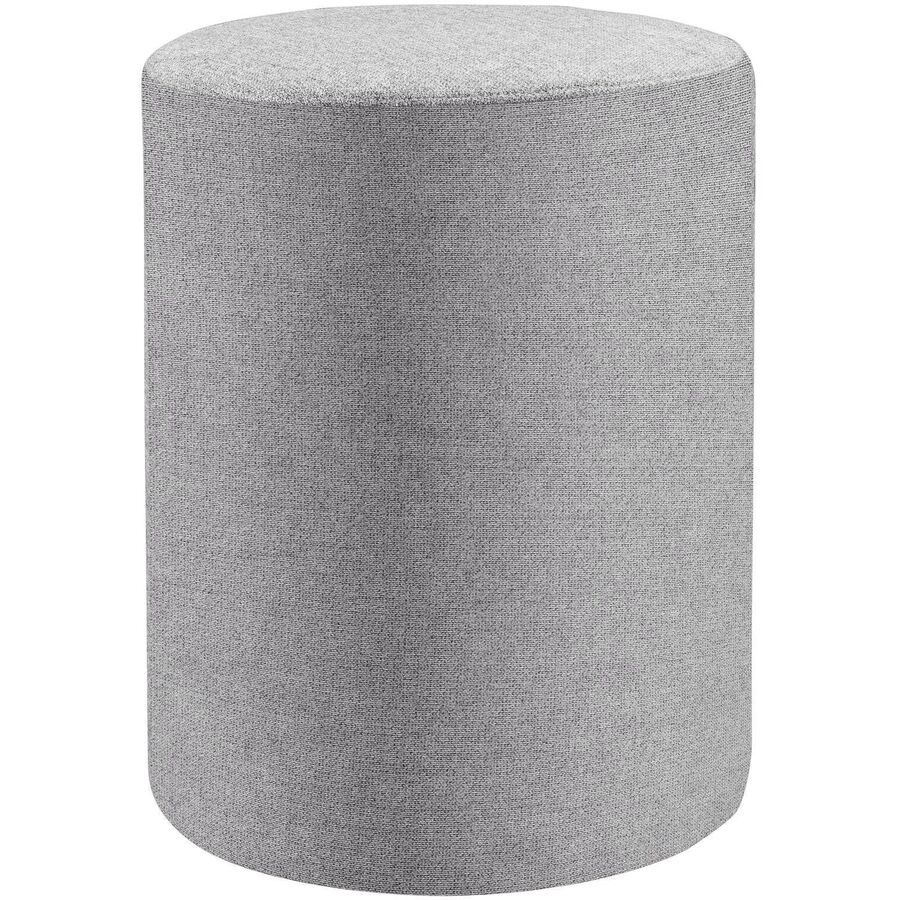 Hasena Hocker Dean Grau Stoff 40 cm - Farbe: Light Grey - Hocker