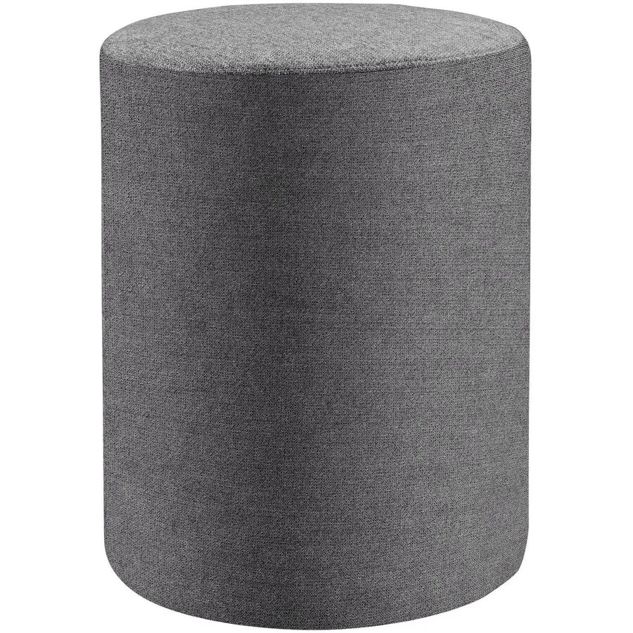 Hasena Hocker Dean Grau Stoff 40 cm - Farbe: Grey - Hocker