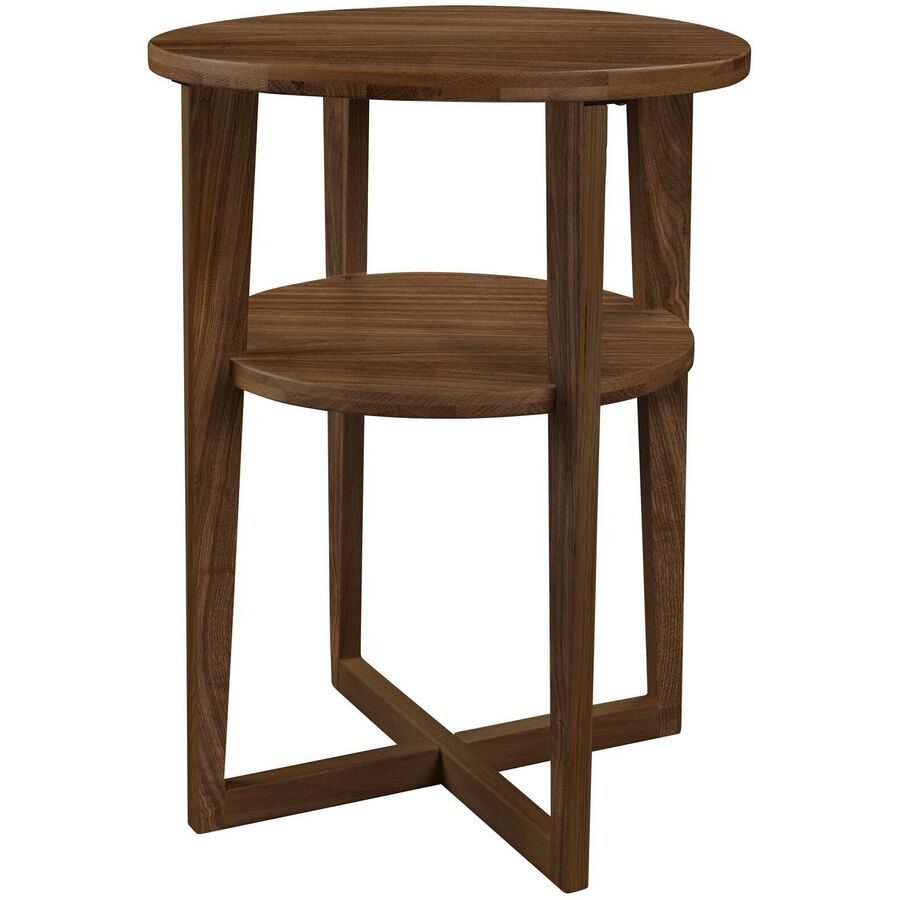 Hasena Nachttisch Wilson Braun Holz 42 cm - Farbe: natur - Material: Nussbaum - Nachttisch