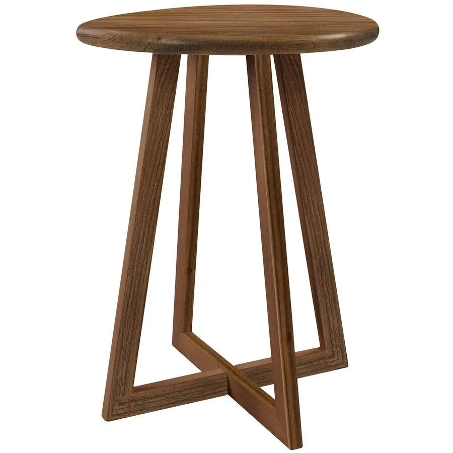 Hasena Nachttisch Roy Braun Holz 42 cm - Farbe: natur - Material: Nussbaum - Nachttisch