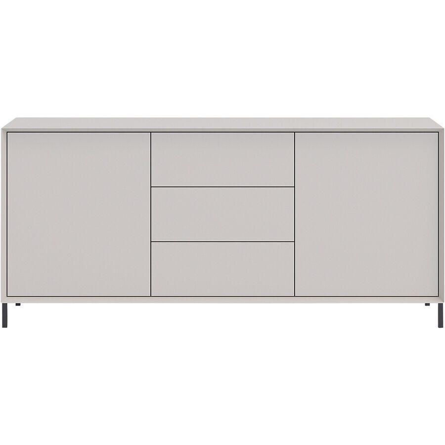 Sideboard Sleek Beige MDF 179 cm 83 cm - Farbe: champagne - Sideboard