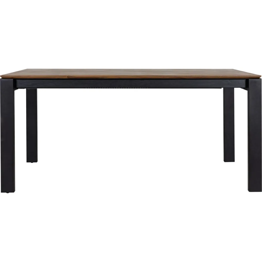 Tisch Caleb Braun Holz 180 cm - Farbe: Nussbaum - Tisch