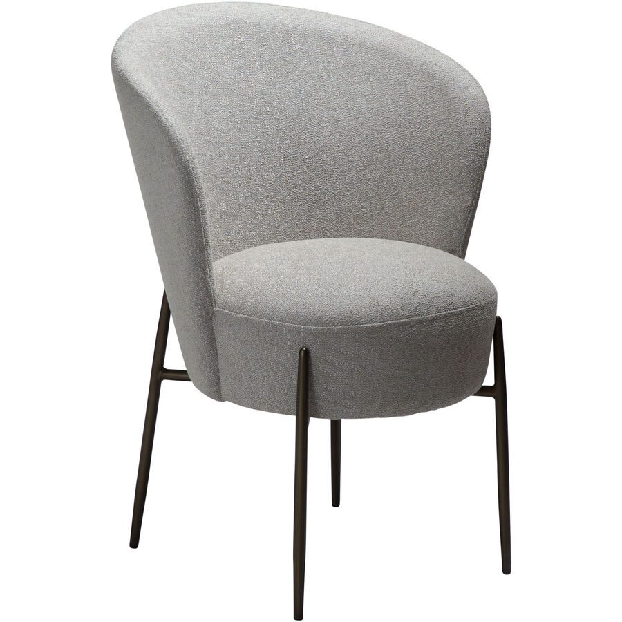 DAN-FORM Stuhl 2er-Set Orbit Beige Stoff 64.5 cm - Stuhl 2er-Set