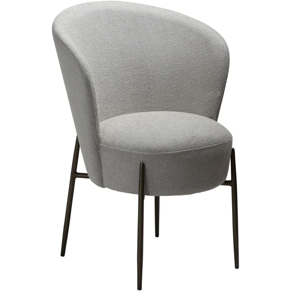 DAN-FORM Stuhl 2er-Set Orbit Beige Stoff 64.5 cm - Stuhl 2er-Set