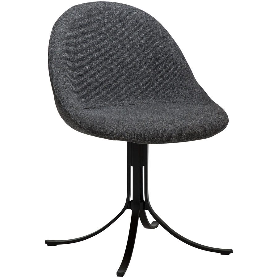 DAN-FORM Stuhl 2er-Set Dolo Grau Stoff 58 cm - Farbe: Grey - Stuhl 2er-Set