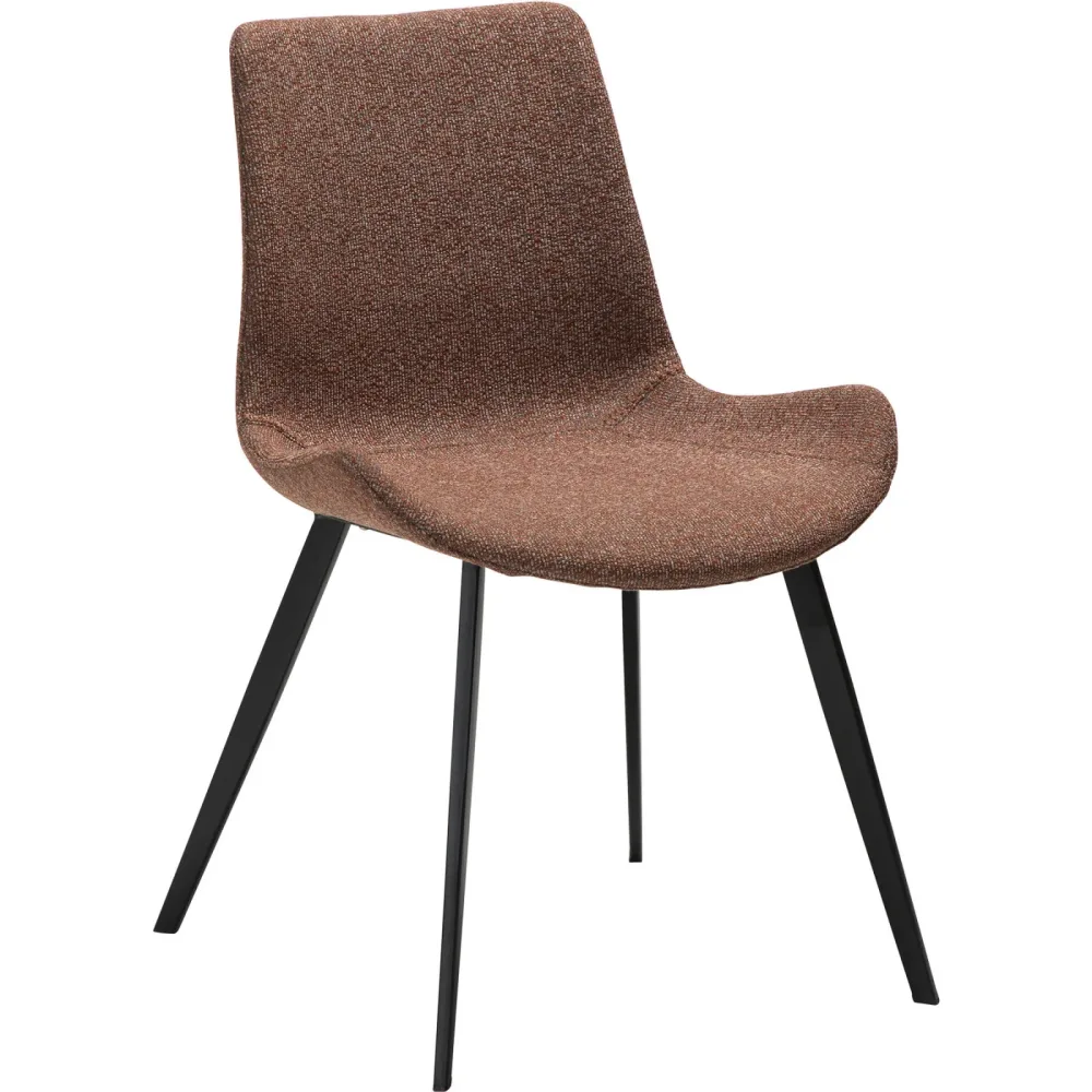 DAN-FORM Stuhl 2er-Set Hype Rot Stoff 51 cm - Farbe: Red - Stuhl 2er-Set