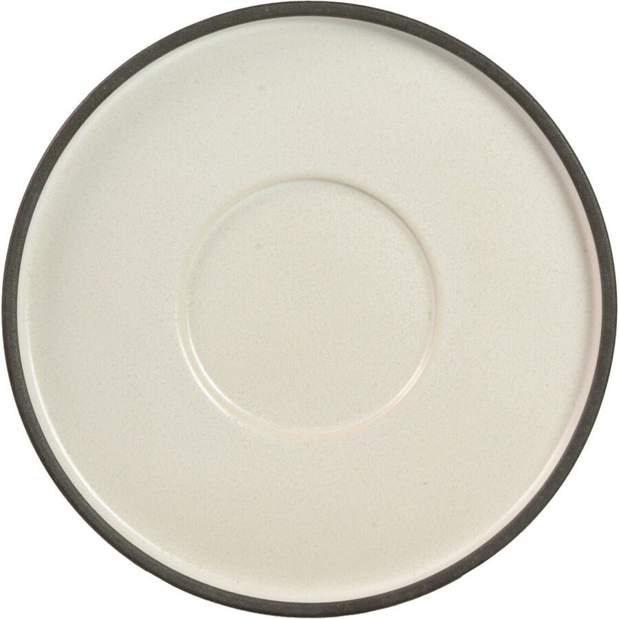 Untertasse Calypso Braun/Beige Steingut - Farbe: bisciut - Material: Stoneware - Untertasse
