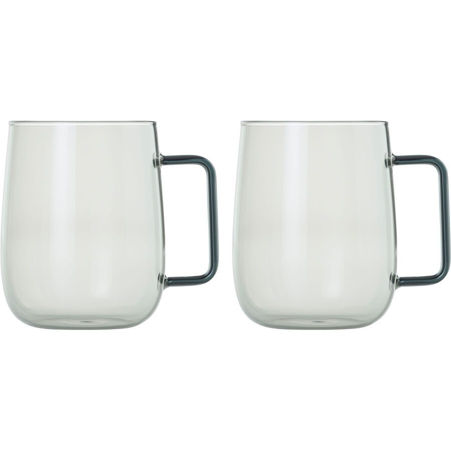 Teegläser-Set Yuna Grau Glas 12.5 cm - Material: Borosilikatglas - Teegläser-Set