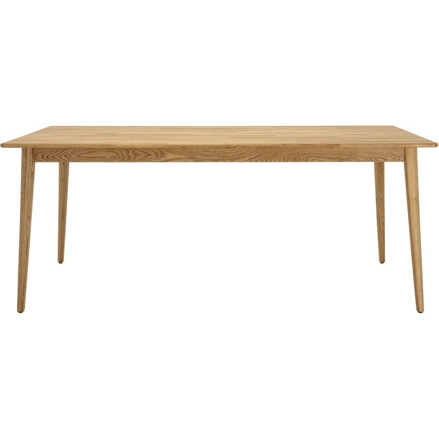 MyDeal Tisch Tylem Braun Holz 140 cm - Farbe: eiche - Tisch