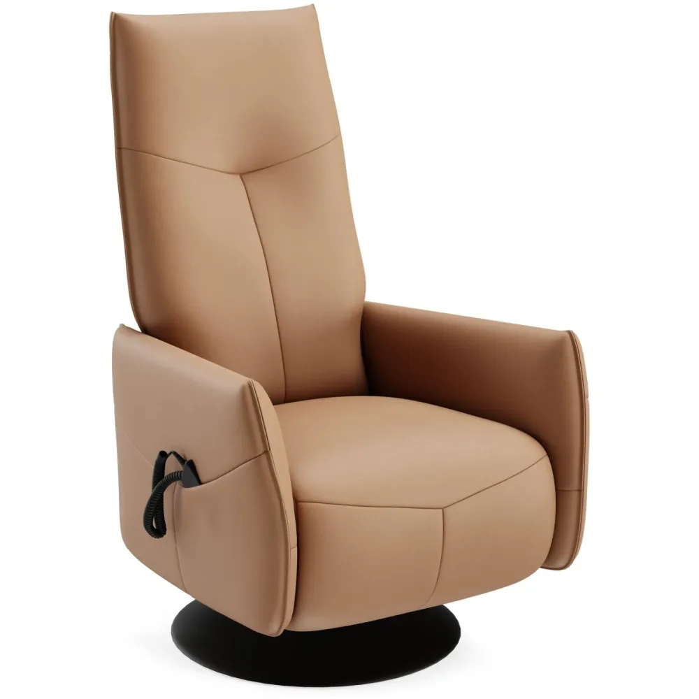 Relaxsessel Jura Braun Leder 73 cm 161 cm - Möbel Konfigurator: Traummöbel individuell zusammenstellen - Relaxsessel