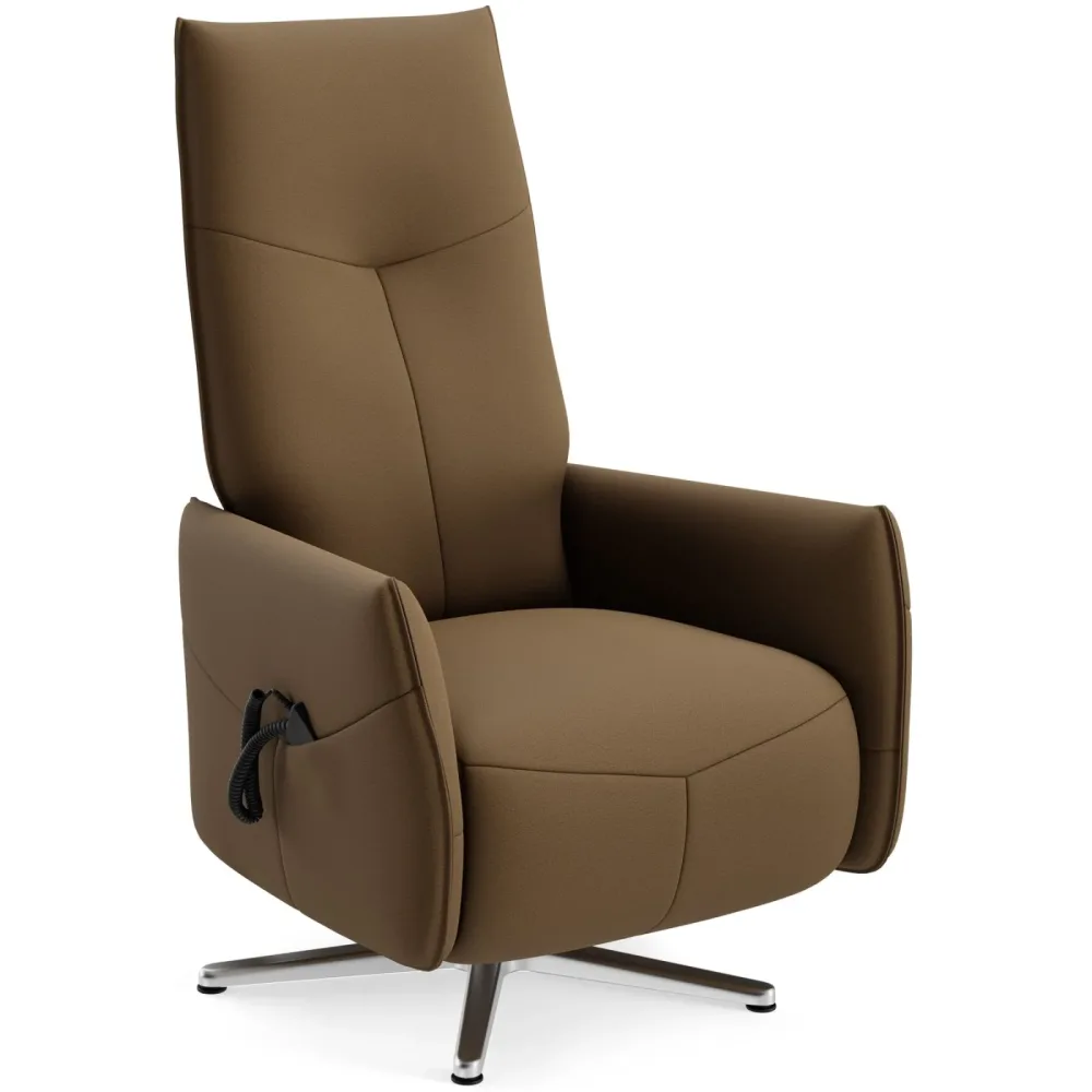 Relaxsessel Jura Braun Stoff 73 cm 161 cm - Möbel Konfigurator: Traummöbel individuell zusammenstellen - Relaxsessel