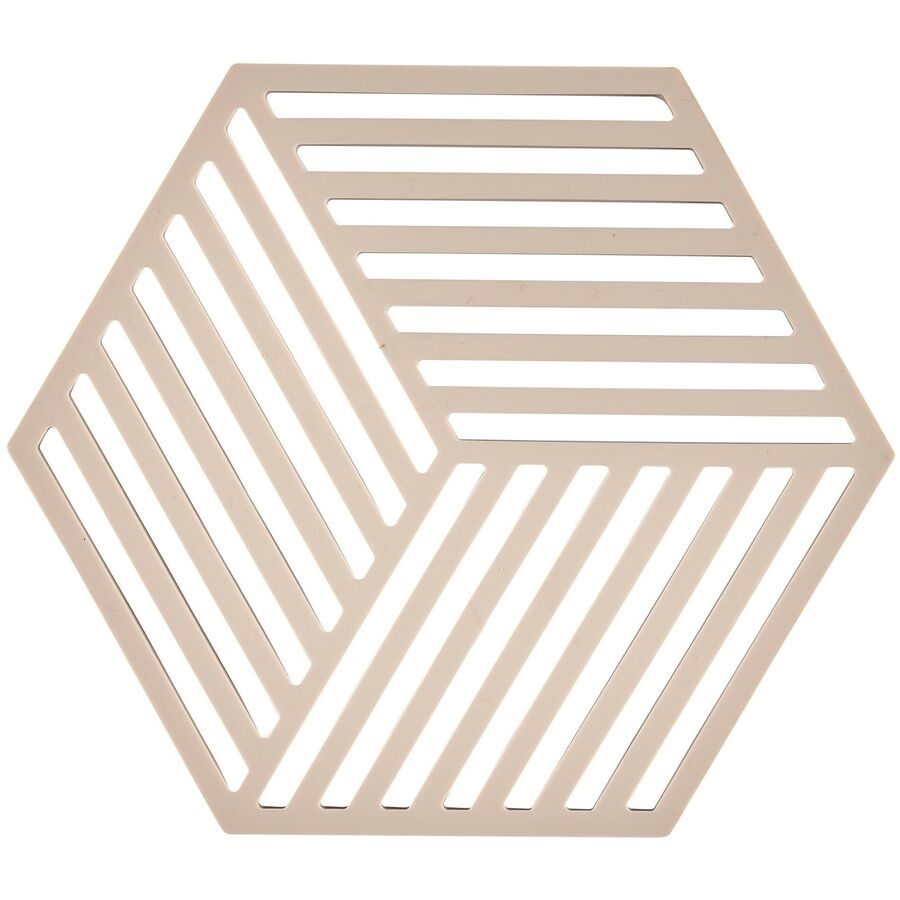 Topfuntersetzer Zone Denmark Beige Kunststoff - Material: Silikon - Topfuntersetzer