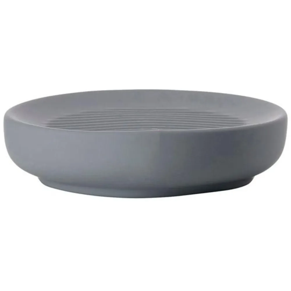 Seifenschale Zone Denmark Grau Steingut 12 cm 12 cm - Seifenschale