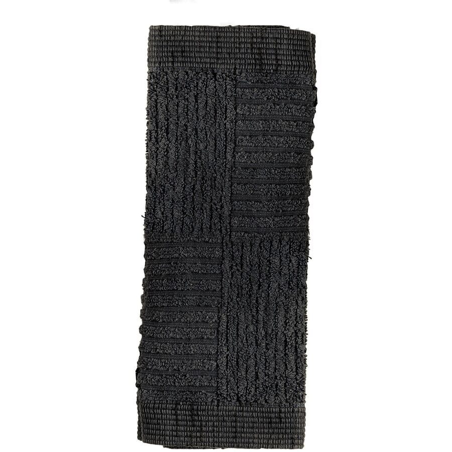 Waschlappen Zone Denmark Schwarz Baumwolle 30 cm - Lavette
