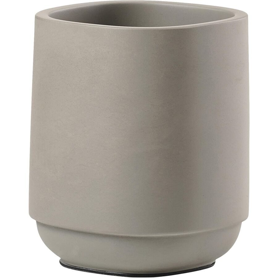 Zahnbecher Zone Denmark Grau Beton 8 cm 9.5 cm - Zahnbecher