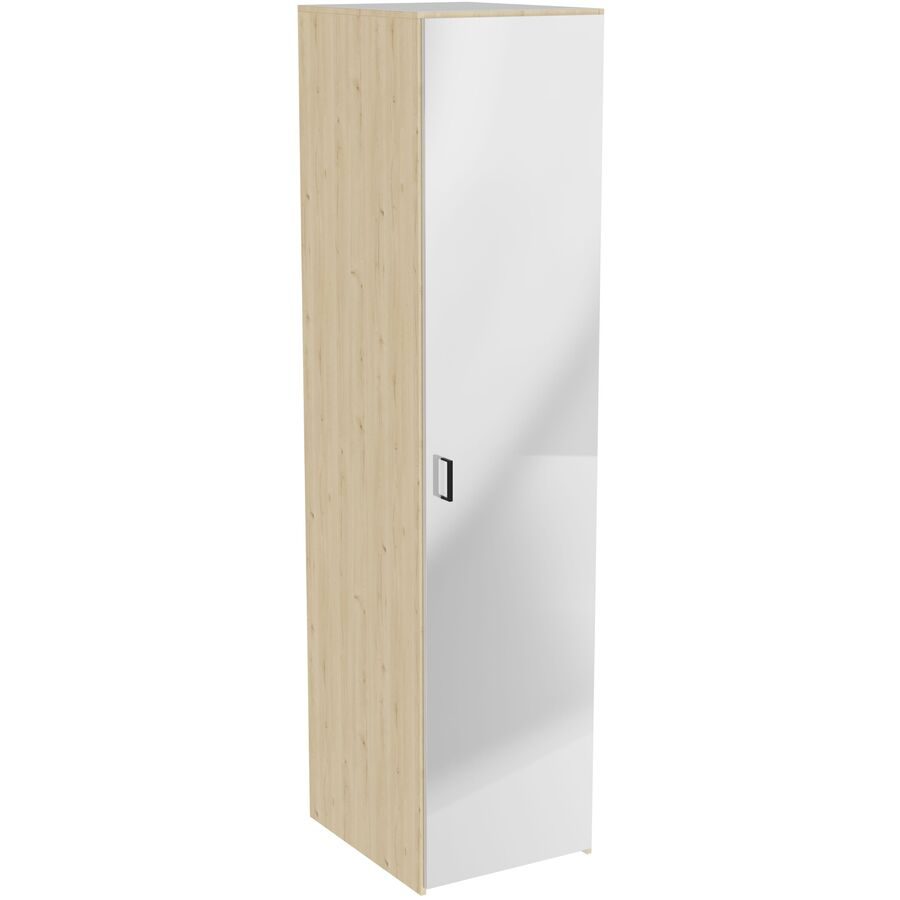 Kleiderschrank Window Braun Holz 50.7 cm 60 cm 213.9 cm - Farbe: eiche - Material: Holzwerkstoff - Möbel Konfigurator: Traummöbel individuell