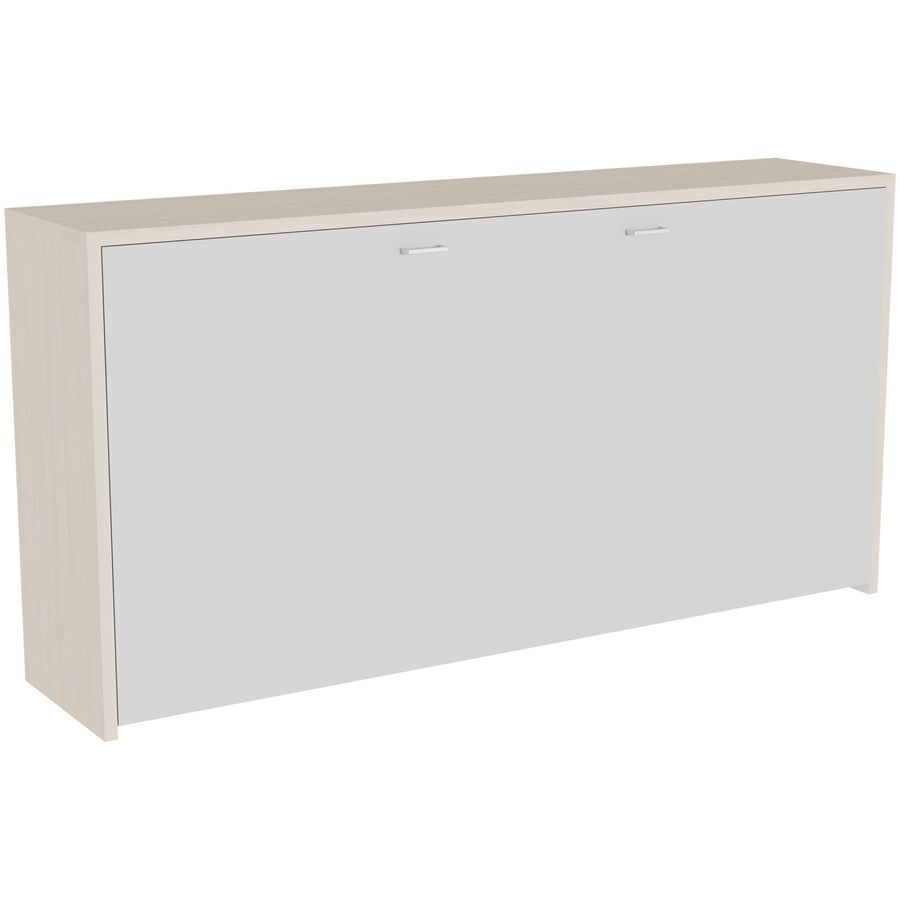 Klappbett Window Braun/Grau Holz/Holzwerkstoff - Farbe: eiche, grau - Möbel Konfigurator: Traummöbel individuell zusammenstellen - Klappbett