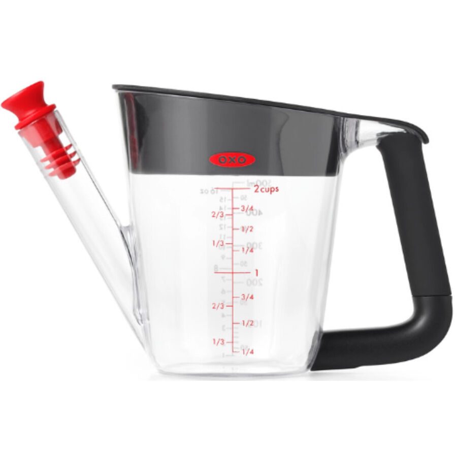 Fetttrenner Oxo Transparent Kunststoff 13 cm - Fetttrenner