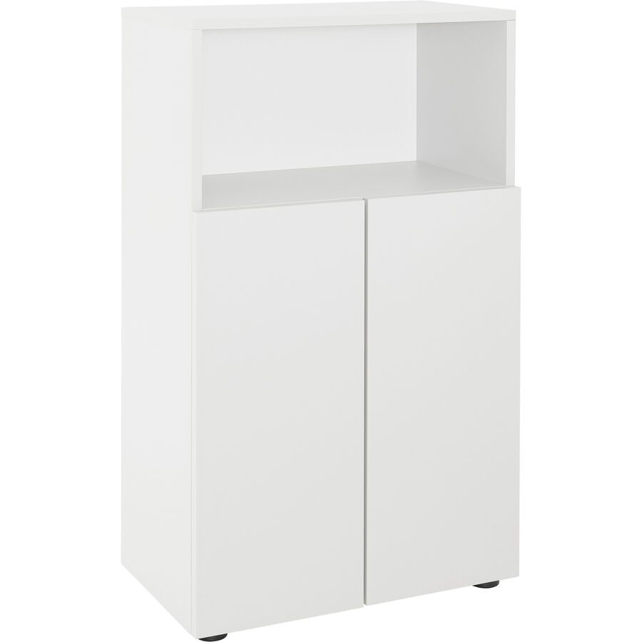 Badmöbel Xenia Weiss Holz 60 cm 35 cm 104.5 cm - Material: Holzwerkstoff - Badmöbel