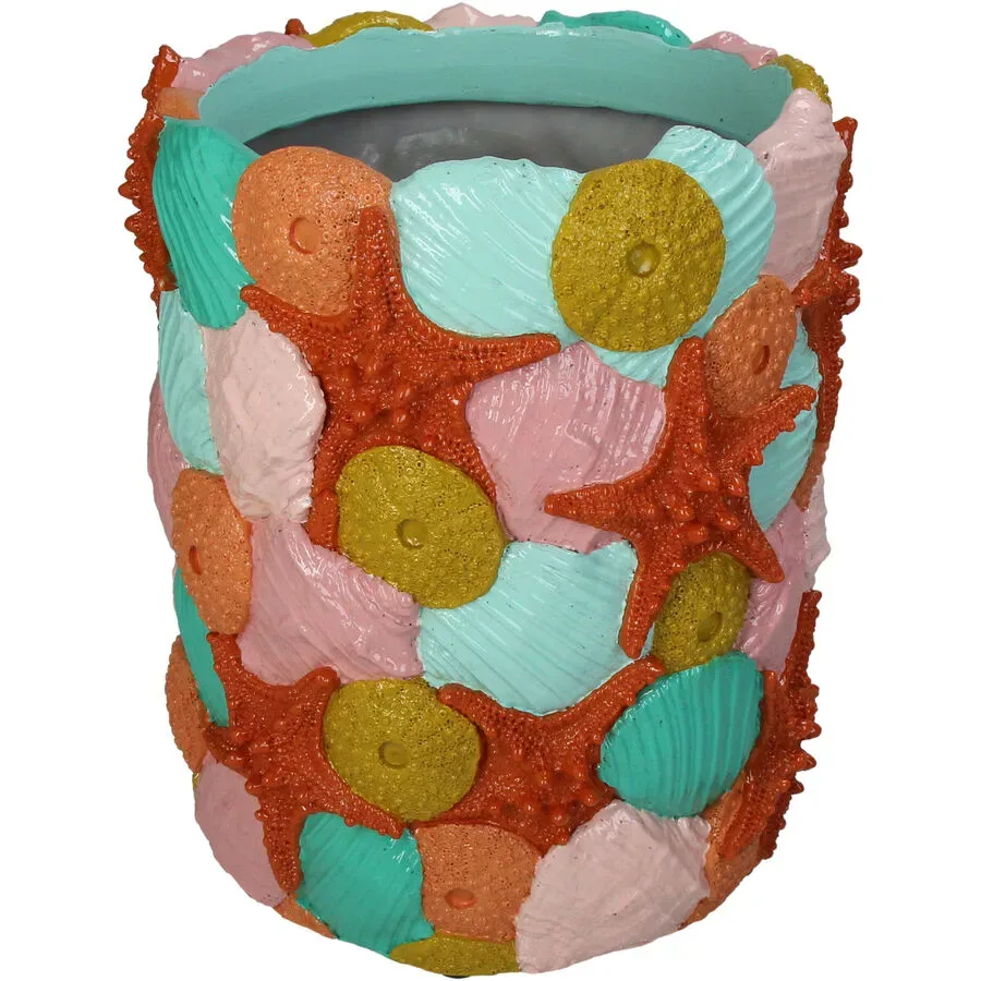 Vase Myko Mehrfarbig Steingut 27 cm - Farbe: Multi - Vase
