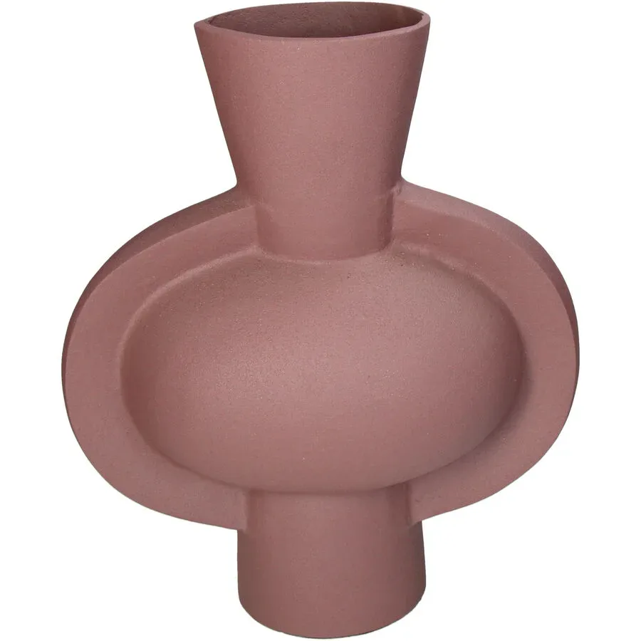 Vase Myko Lila Aluminium 38.5 cm - Farbe: mauve - Vase