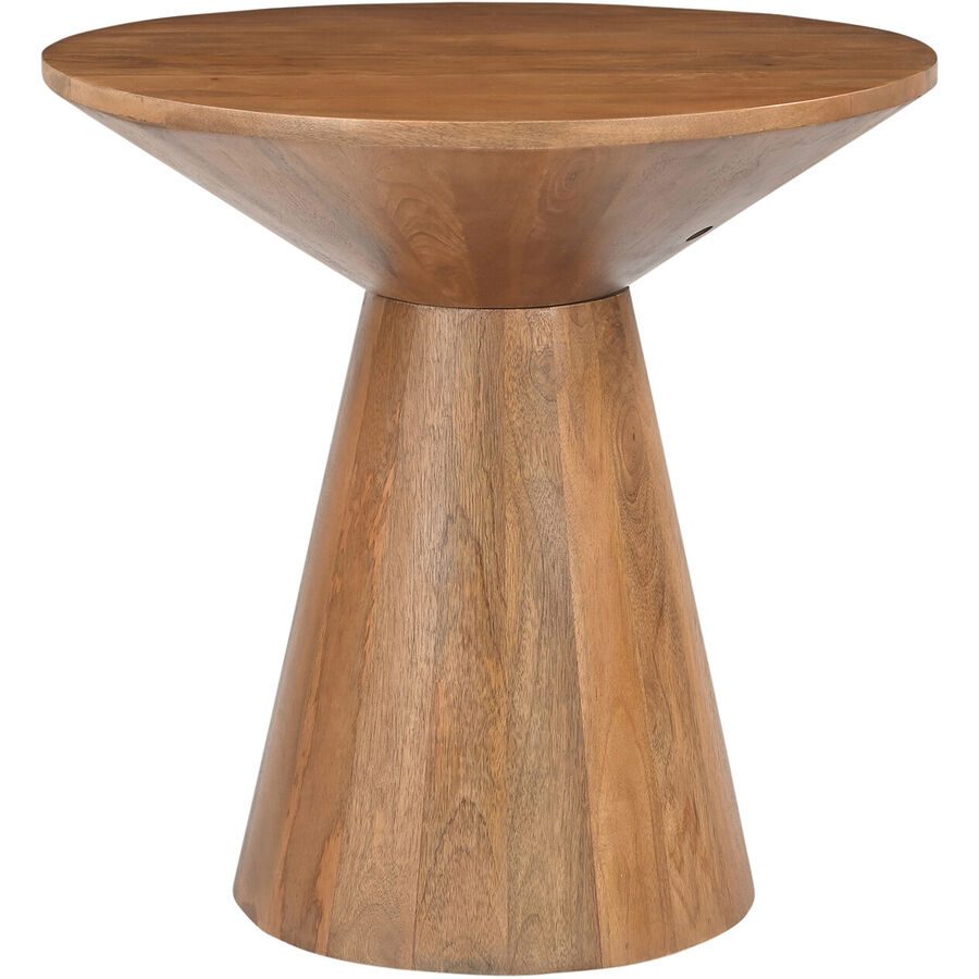 Beistelltisch Mango Braun Holz 60 cm - Farbe: natur - Material: Mangoholz massiv - Beistelltisch