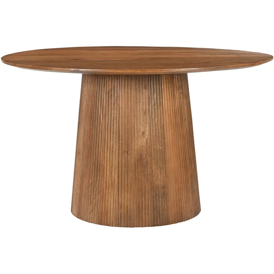 Tisch Mango Braun Holz 130 cm - Farbe: natur - Material: Mangoholz massiv - Tisch
