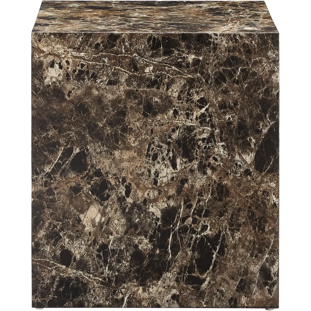 Beistelltisch Habit Braun Holz 45 cm - Material: Holzwerkstoff - Beistelltisch