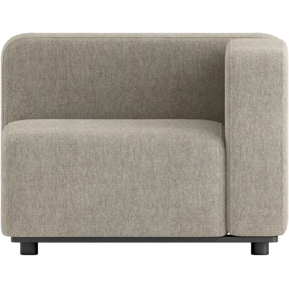SACKit Loungeelement Cobana Sand Aluminium/Olefin Faser 1 B 95 T 95 cm - Loungeelement