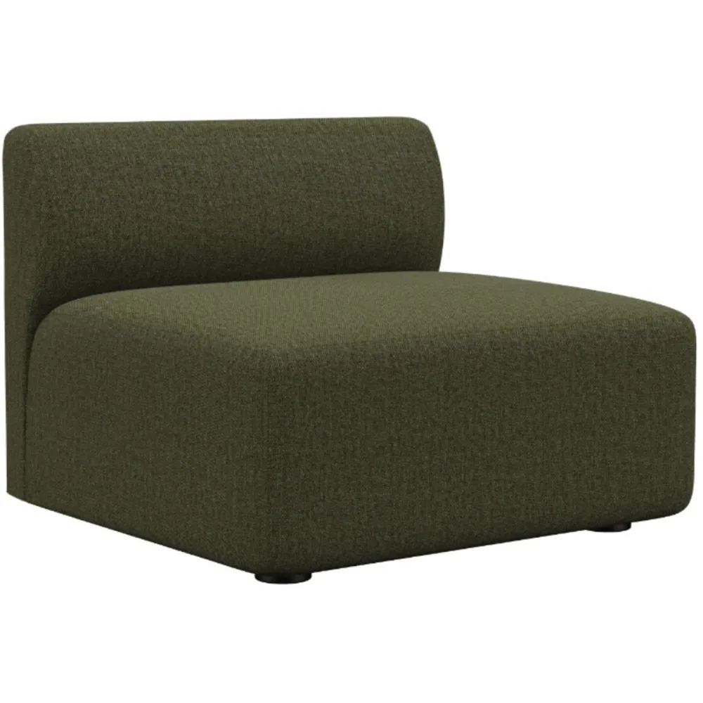 SACKit Loungeelement Fjord Olive Stoff 1 B 90 T 90 cm - Material: 90 % Polyester (PL). / 10% Polyamid (PA) - Nylon - Loungeelement