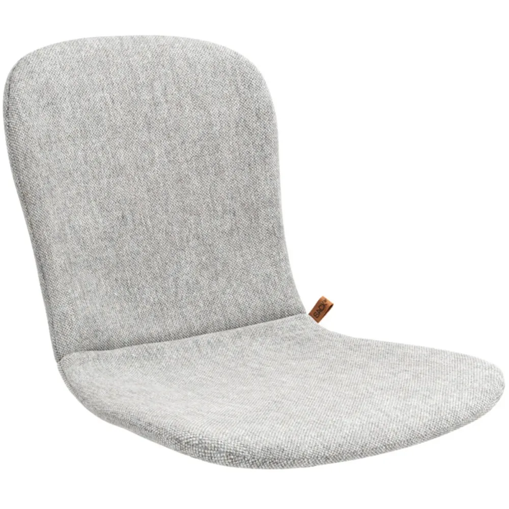 SACKit Sitzkissen Patio no.One Grau Stoff 43 cm 45 cm - Farbe: Grey melange - Sitzkissen