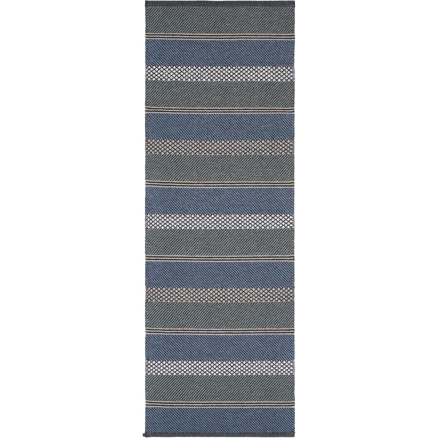 HORREDSMATTAN Outdoor-Teppich Mason Blau Polyester 70 cm 210 cm - Farbe: blue - Outdoor-Teppich
