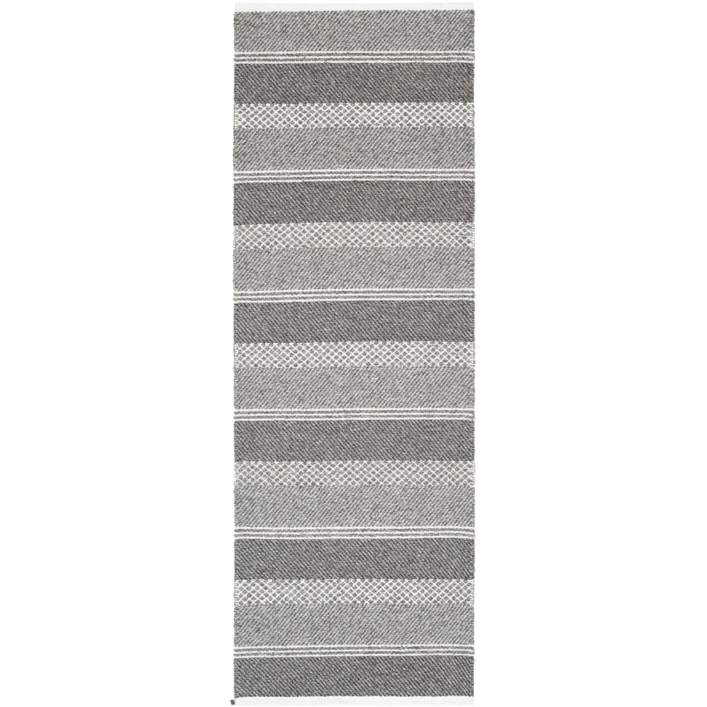HORREDSMATTAN Teppich Sia Grau Baumwolle/Polyester 70 cm 140 cm - Farbe: Grey - Material: Mischgewebe - Teppich